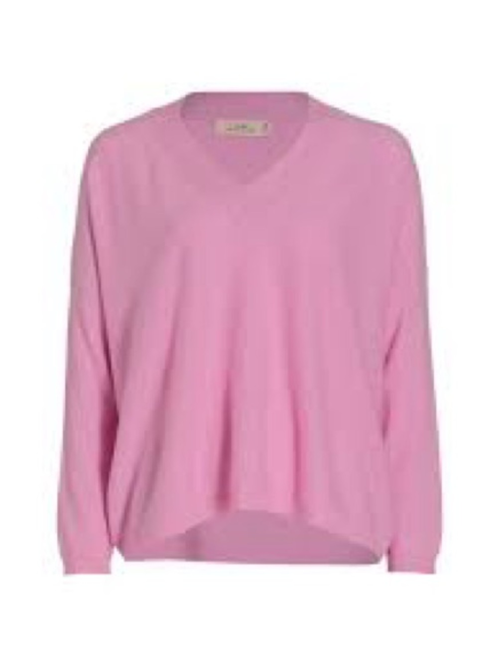 Arch4 baby goat cashmere V-Neck Sweater in Light Pink
*Emerging brand!*